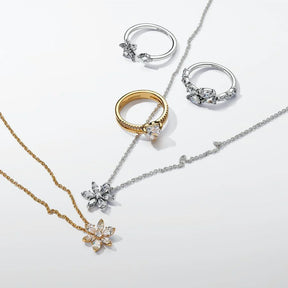 Colar com Pendente Sparkling Herbarium